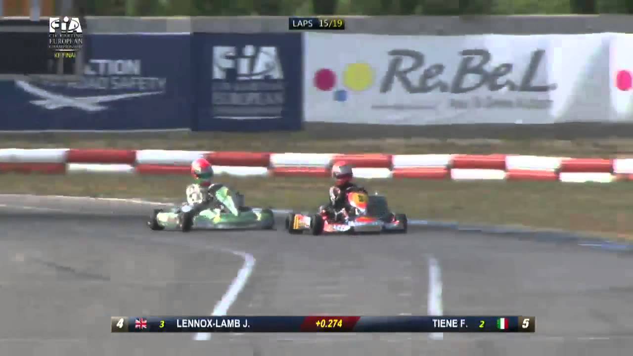 CIK FIA EUROPEAN CHAMPIONSHIP 2013 Round 2 ORTONA KF FINAL + PODIUM