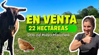 Hermosa chacra agrícola en venta en Dos de Mayo, Misiones