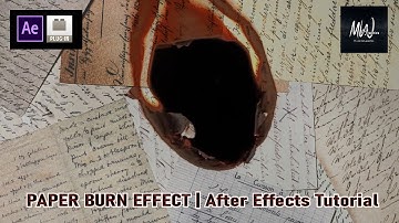 Create a Stunning Paper Burn Effect in After Effects | Easy & Realistic | VFX Tutorial