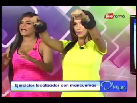 Ejercicios localizados con mancuernas