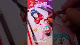drawing Hinata hyuga 😍❤️ || Naruto Shippuden 🌿 #shorts#hinata#naruto