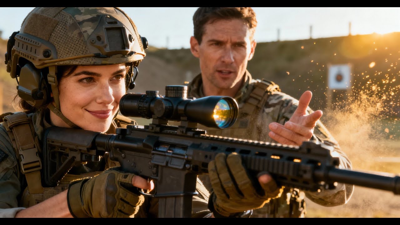 Let me teach you how fire he insisted—completely oblivious to the fact she was the bases elite snipe