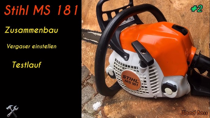 Stihl Vergaser Oltank Austauschen Bei Einer Ms 017 170 018 Und 180 Youtube