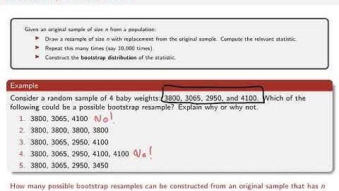 Chapter 5: What is a Bootstrap Sample