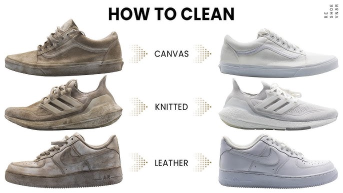 How to Clean White Canvas Shoes 