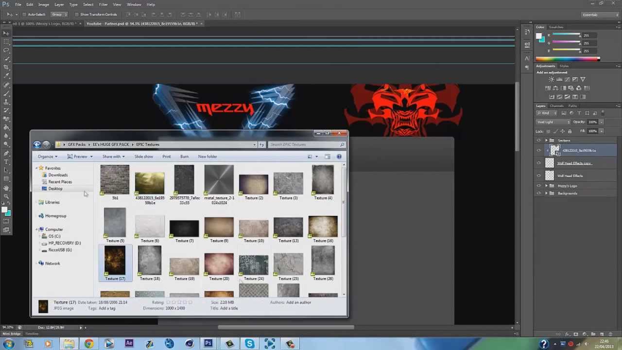My MezzyFX GFX Challenge BG