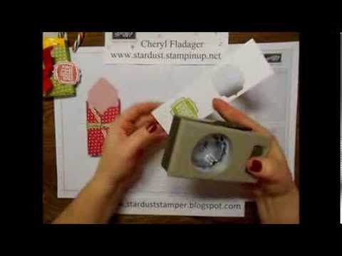 12 Gifts of Christmas #8 Treat box using the envelope punch board - YouTube