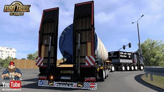 [ETS2 v1.57] MAN F2000 + Tieflader Anhänger Mod *Update*