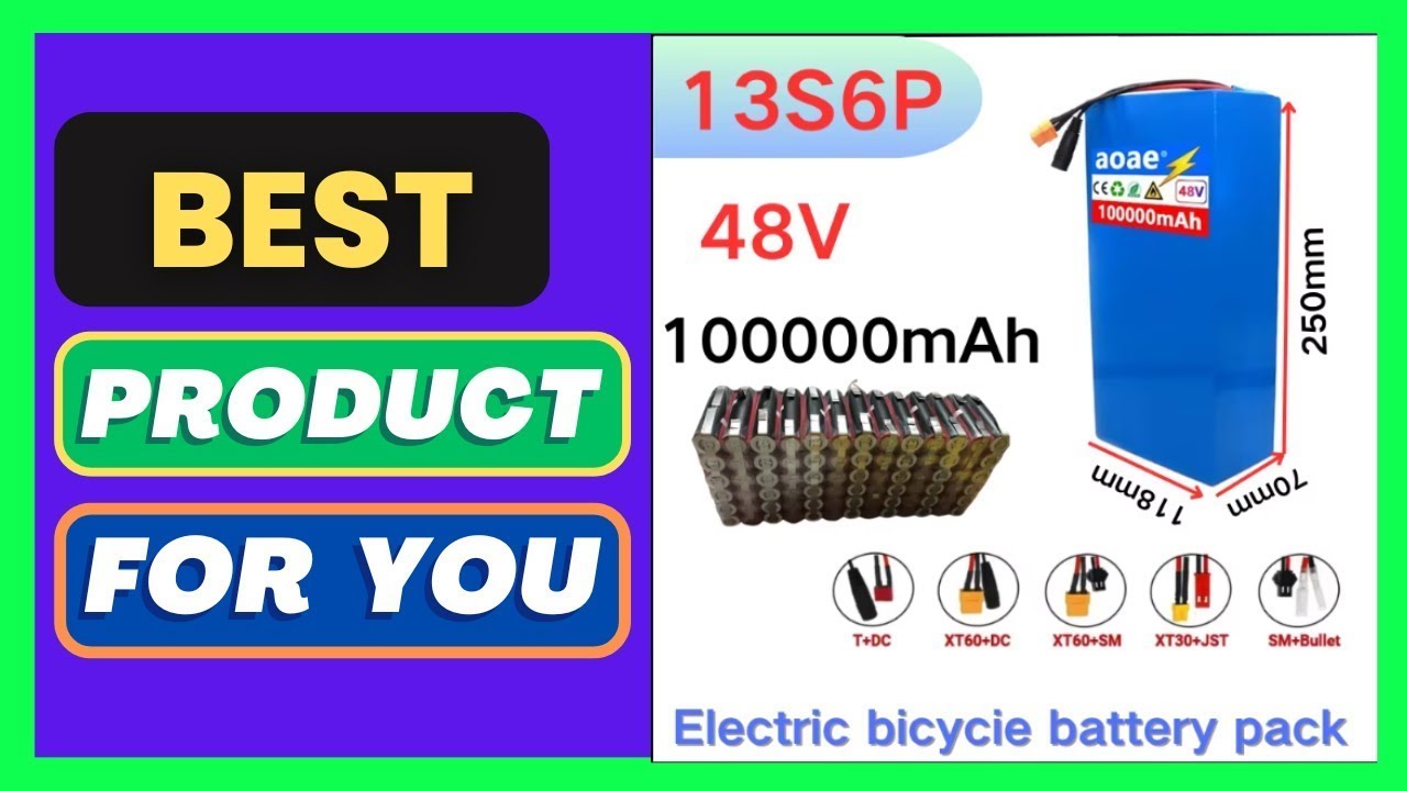 48V 100Ah 13S6P Lithium Battery Pack 204