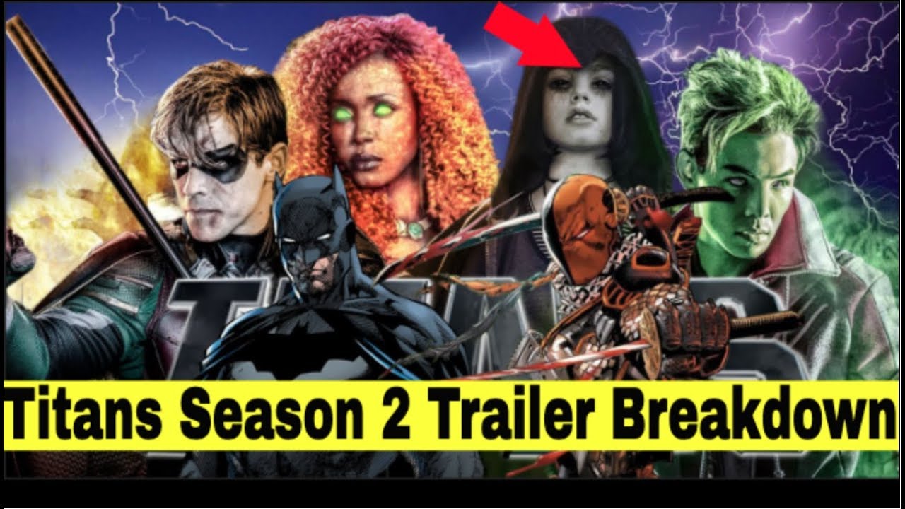 Titans Season 2 Trailer Breakdown | What You Missed | Batman Is Old As Hell And Deathstroke Is Here