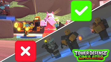 What towers are "BROKEN"? - Funny Animations - April Fools - Tower Defense Simulator