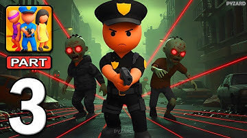 Infector Sniper 3D - Gameplay Walkthrough Part 3 - Zombie Sniper Virus (Android, iOS)