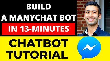 Chatbot Tutorial |  Facebook Messenger Tutorial 2019 | Build A ManyChat Bot In 13-Minutes