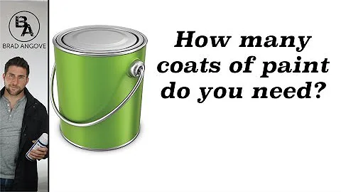How many coats of paint do you need?