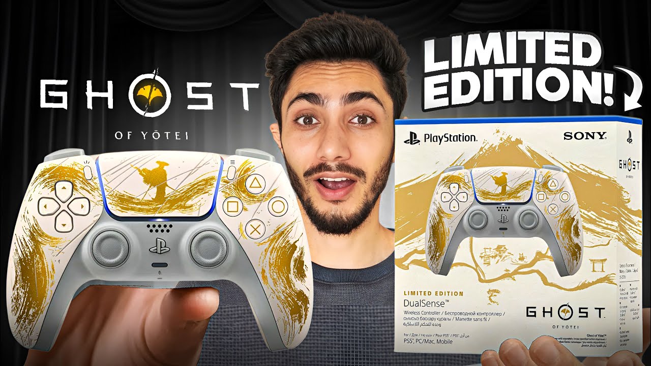 Ghost of Yotei Limited Edition Dualsense - Most Beautiful PS5 Controller Ever Made?