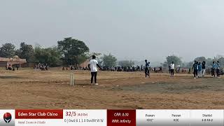 Live Cricket Match | S K Trader MustafaNagar vs Eden Star Club Chino | 30-Dec-21 10:19 AM 4 overs |