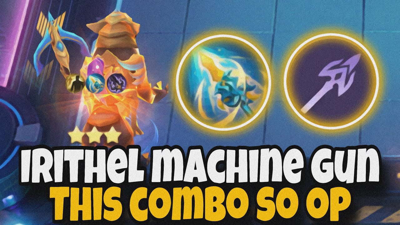 Machine Gun Chess IRITHEL MACHINE GUN SO OP | ZILONG COMMANDER | MAGIC CHESS MLBB - YouTube