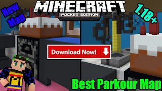 Minecraft Parkour Map For Minecraft Pe !! download Pakur Map #downloadmapforMinecraft screenshot 2