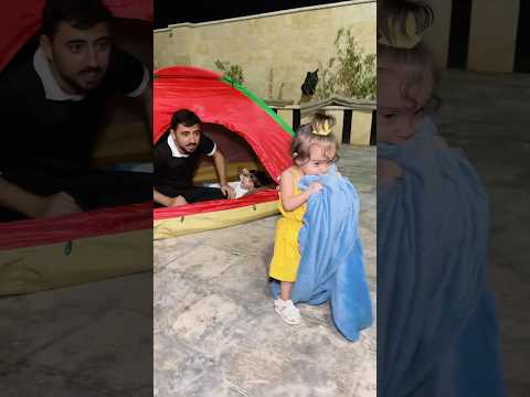 سوسو قررت تنام في الخيمة