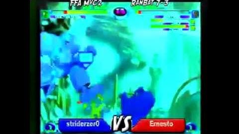 FFA MvC2 RanBat S7-3_ striderzer0 vs Ernesto