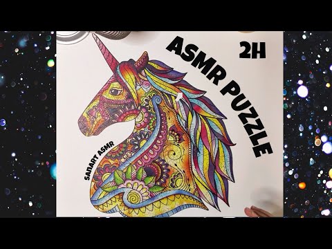 ASMR🧩🦄ich PUZZLE DICH in den SCHLAF! super langes Video zum Entspannen, Lernen, Einschlafen DEUTSCH