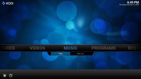 Introduction to the Kodi Music Library