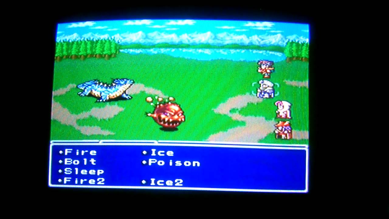 final fantasy5: part16: flying "black"chocobo, jachol cave, jachol villge.