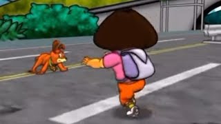 Dora gets run over by the 🚗