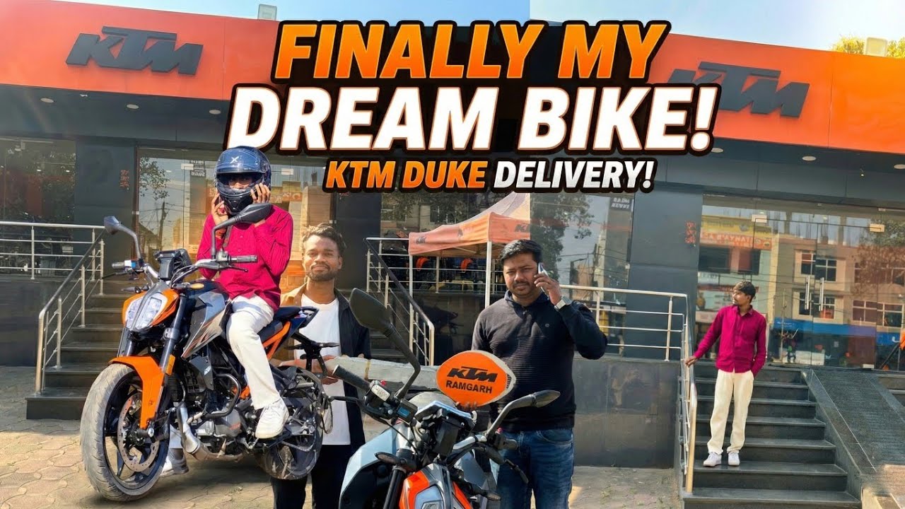 Finally Bike Delivered || KTM DUKE || 
