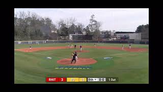 Charles Schneider College Pitching Debut Highlights -  2-25-24