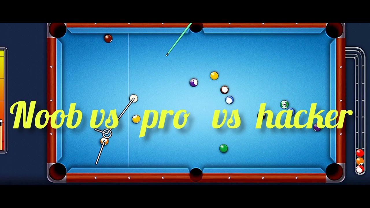 noob vs pro vs hacker | 8 ball pool | legend 8bp 2022