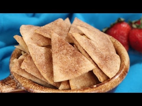 Baked Cinnamon Sugar Tortilla Chips