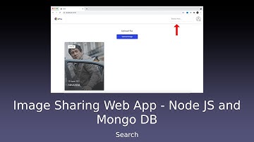 [UPDATE] Image Sharing Web App in Node JS and Mongo DB - Search