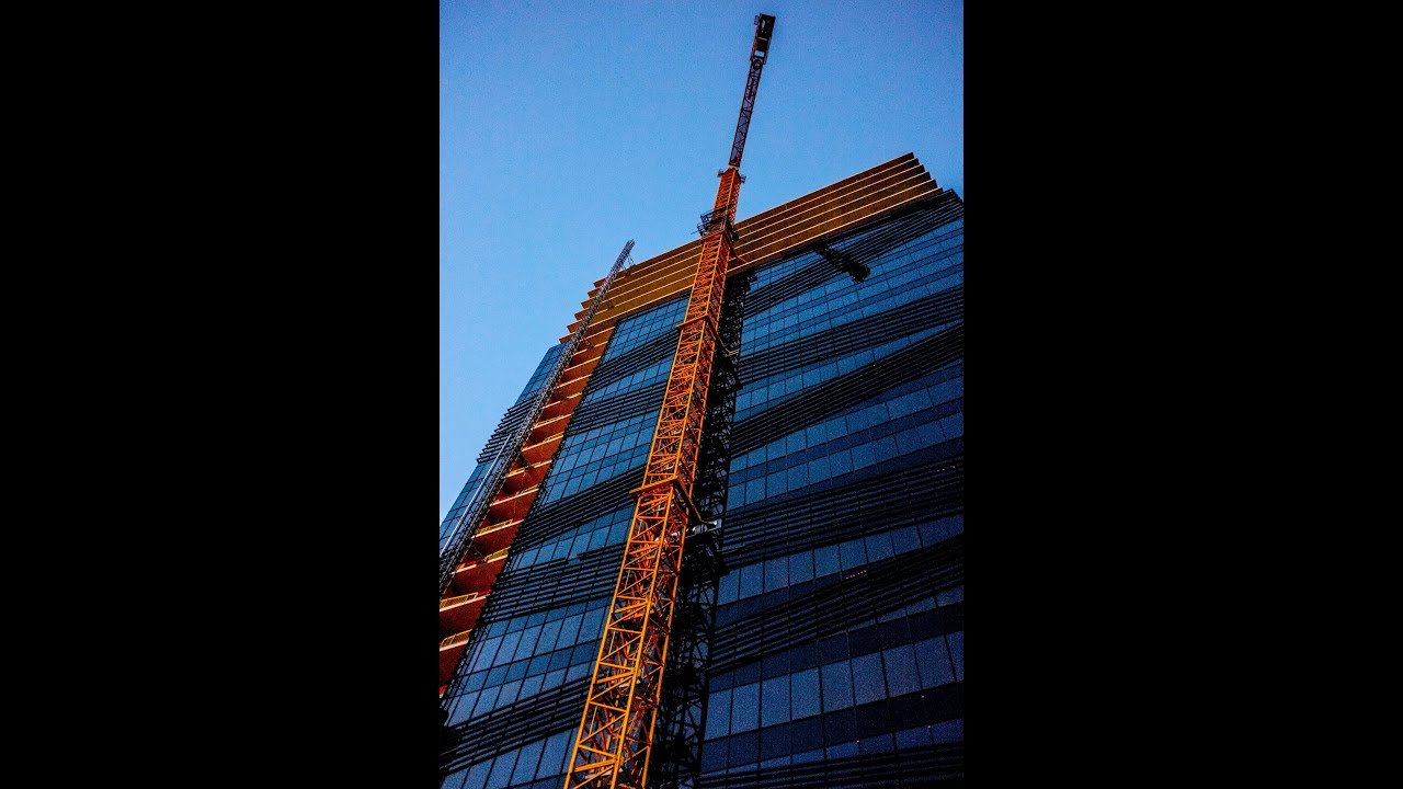 POV: Climbing a Crane in Tallinn