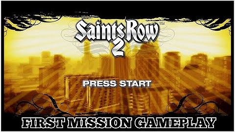 Saints Row 2 Still Best Game Made First Mission Gameplay Jailbreak Intro BEST PS/ XBOX Game 🎮