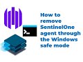 How to remove sentinelone agent through the windows safe mode