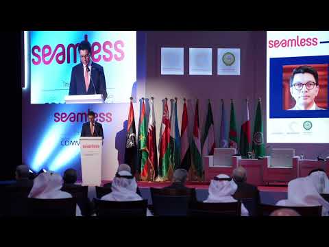 كلمة فخامة أندريه راجولينا رئيس جمهورية مدغشقر مؤتمر سيملس الشرق الأوسط 2022 عربي فرنسي
