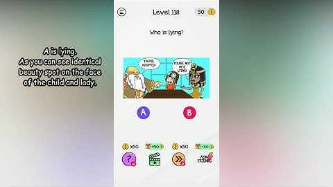 Braindom Level 118 Who is lying?