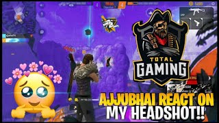 AjjuBhai Shocking Reaction 😳🤯@TotalGaming093