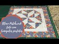 Bloco feito apenas de Triângulos Perfeitos | Patchwork