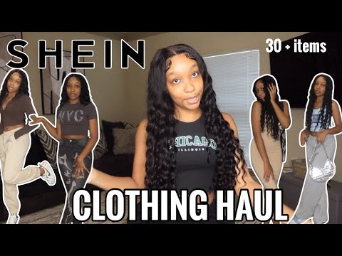 Back to school SHEIN Haul | try on + styling/look book | 30+ items ...