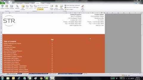 Introduction to the STAR Report