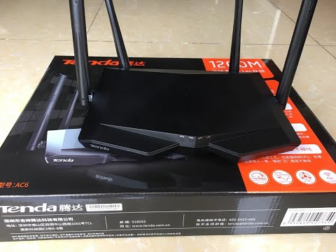 Bộ phát wifi Tenda AC6 băng tần kép thông minh giá 500K