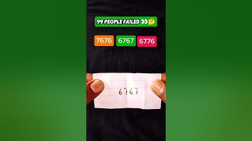 99% 𝙥𝙚𝙤𝙥𝙡𝙚 𝙛𝙖𝙞𝙡𝙚𝙙#𝗕𝗿𝗮𝗶𝗻 𝗖𝗵𝗮𝗹𝗹𝗲𝗻𝗴𝗲 #𝘀𝗵𝗼𝗿𝘁𝘀 #𝗽𝘂𝘇𝘇𝗹𝗲 #𝗾𝘂𝗶𝘇 #𝗯𝗿𝗮𝗶𝗻𝘁𝗲𝗮𝘀𝗲𝗿