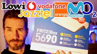 Nuevo Fritzbox 5690 Todo En Uno Para Tu Conexión De Fibra
