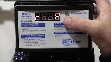 5900-BT Carbon Backwash Filter Installation & Start-Up Part 3