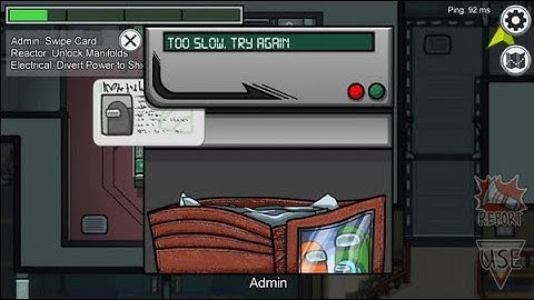 How to swipe card in among us (the right way)