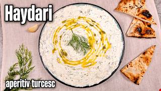 Haydari - Cea mai gustoasa crema aperitiv turceasca. Reteta autentica cu iaurt, feta si menta
