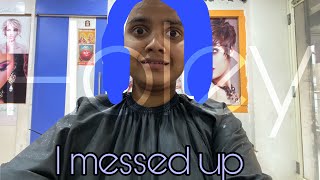 Coloured My Hairs Blue, Surprise For My School Bestie Shreyal Ahir Vlog