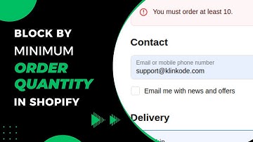 How to Set a Minimum Quantity Condition for Specific Products in Shopify | Cart Lock App Tutorial